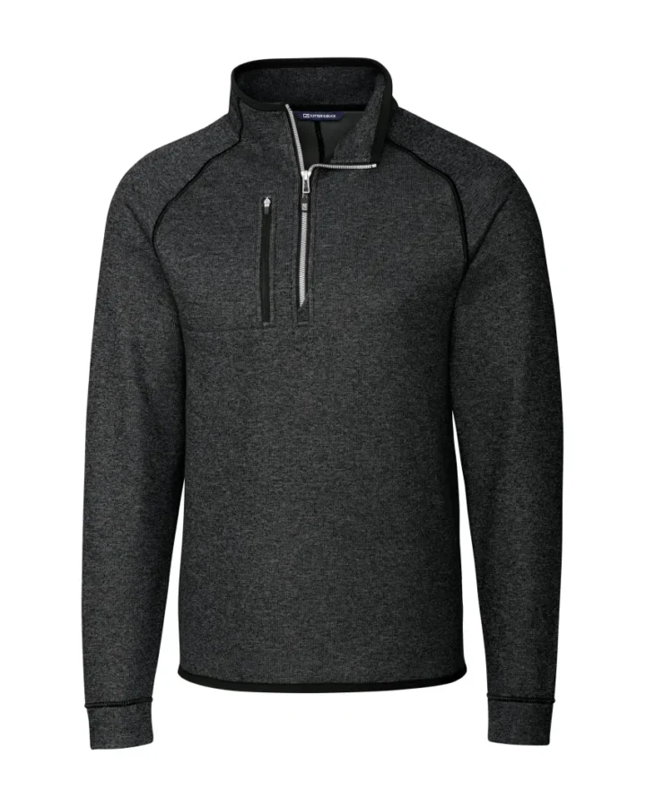 Ribbed Half Zip Pullover alternate view